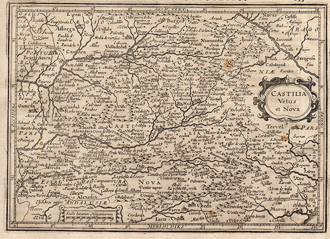 Castilia Vetus et Nova - Idea Rare Maps
