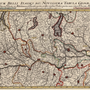 Theatrum Belli Italici seu Novissima Tabula Geographica