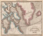 antica mappa islanda groenlandia